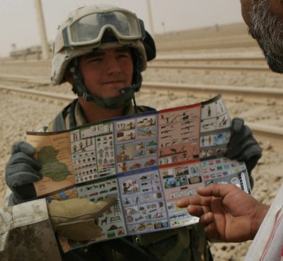 Faltblatt Irak