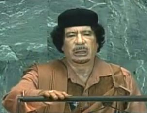 Gaddafi UNO 2009