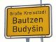 Ortsseingangsschild Bautzen