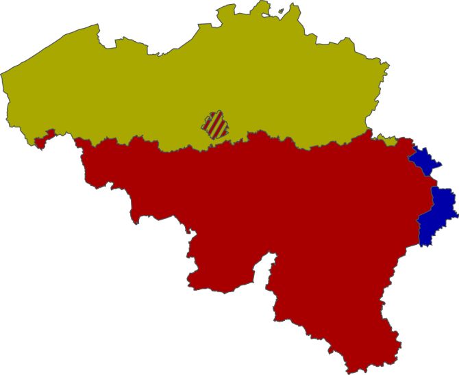 Belgien Sprachgemeinschaften