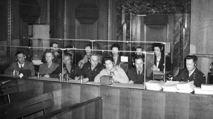 Dolmetscher Nürnberger Prozesse