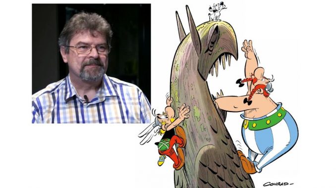 Klaus Jöken, Asterix und der Greif