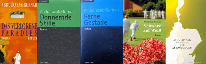 Abdulrazak Gurnah, deutsche Übersetzungen