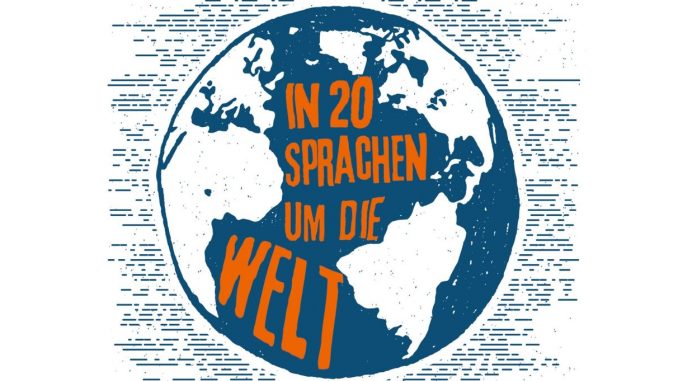 In 20 Sprachen um die Welt