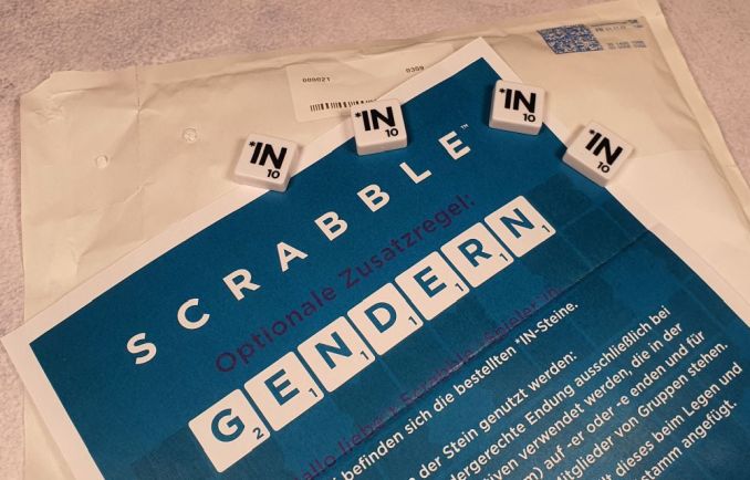 Scrabble Gendersteine