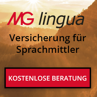 MG Lingua - Versicherungen für Übersetzer und Dolmetscher