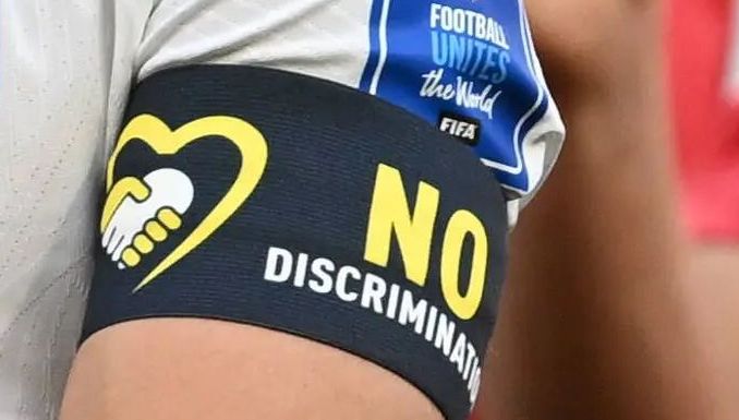 FIFA-Armbinde "No Discrimination"