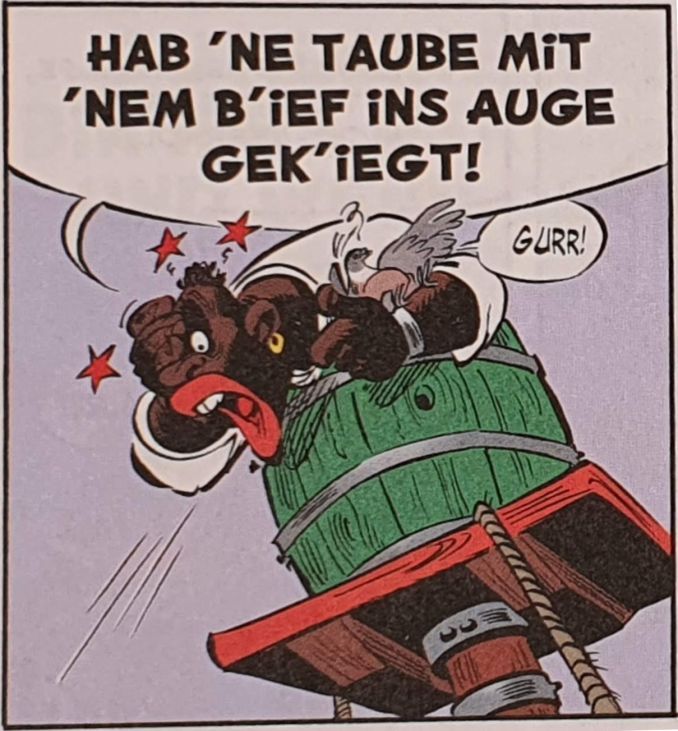 Baba, Asterix-Band "Der Papyrus des Cäsar"