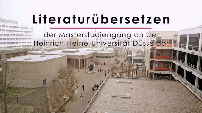 Masterstudiengang Literaturübersetzen Düsseldorf