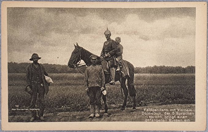 Kleiner Dolmetsch, Erster Weltkrieg