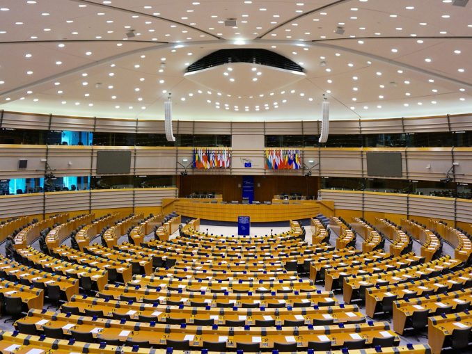 Plenarsaal Europäisches Parlament Brüssel