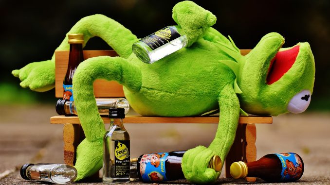 Kermit betrunken
