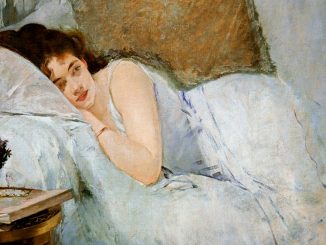 Eva Gonzalès, "erwachendes Mädchen"