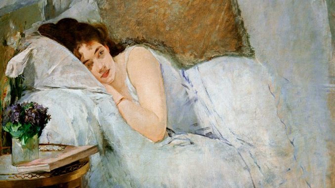 Eva Gonzalès, "erwachendes Mädchen" Eva Gonzalès, "erwachendes Mädchen"