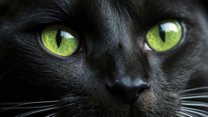 Schwarze Katze Kater Schwarze Katze Kater