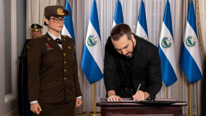 Karla Edith Tridueros, Nayib Bukele, El Salvador