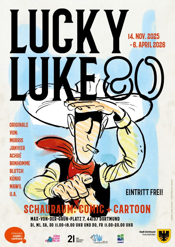 Lucky Luke Ausstellung Dortmund
