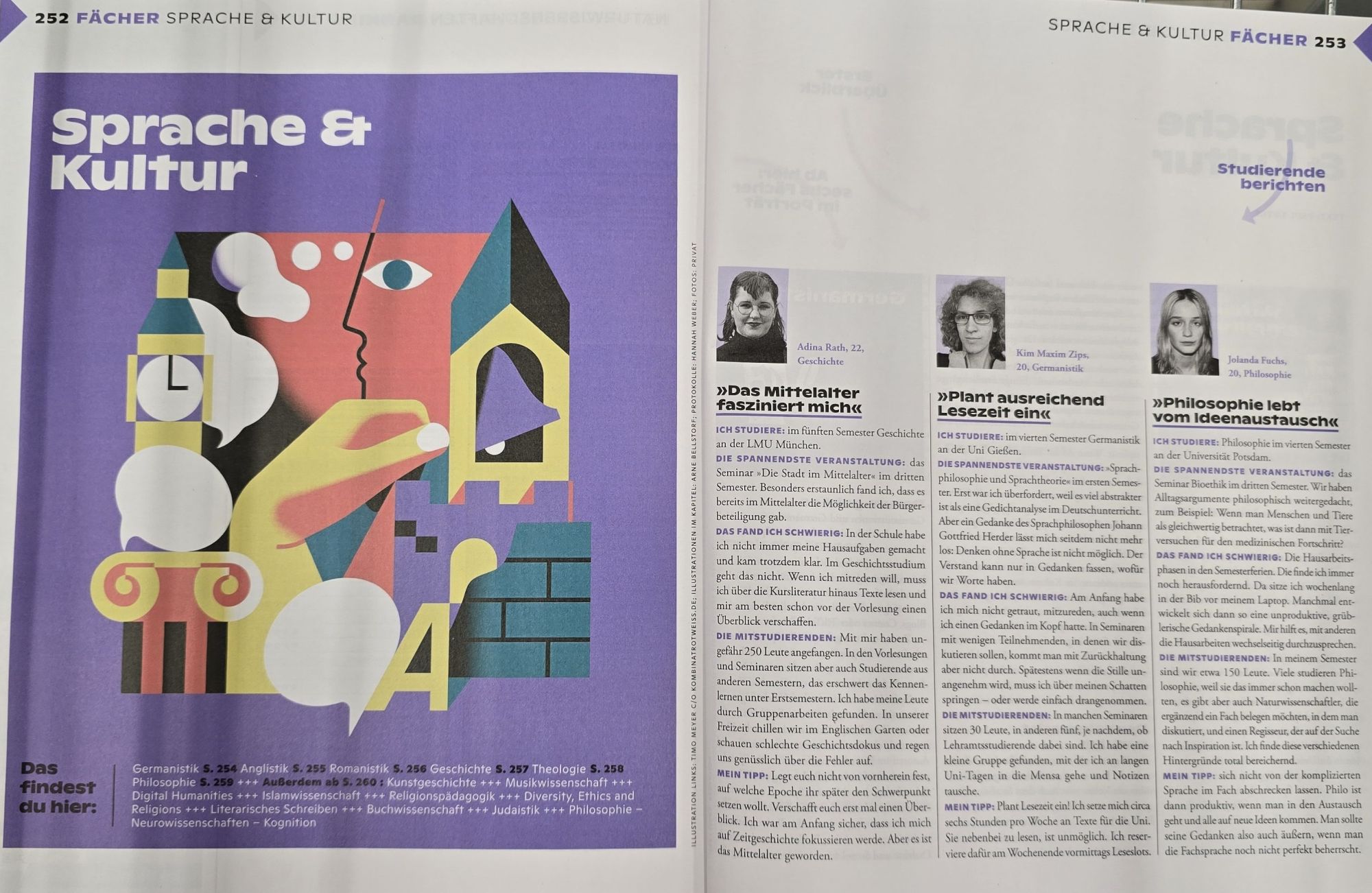 Studienführer Die Zeit 2025/2026