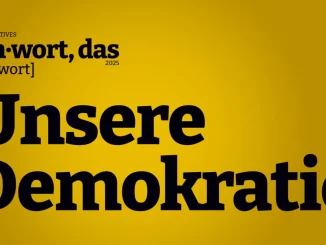 Alternatives Unwort unsere Demokratie