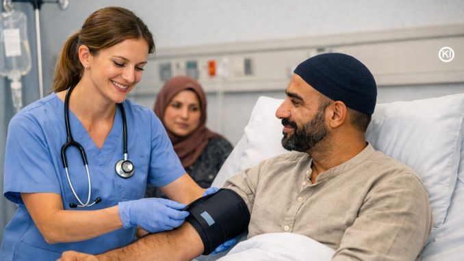 Krankenhaus Krankenpflege Migrant