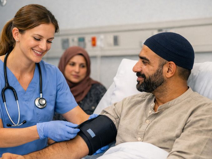 Krankenhaus Krankenpflege Migrant