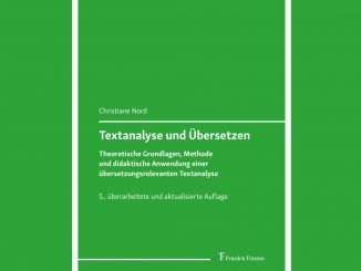 Christiane Nord: Textanalyse und Übersetzen