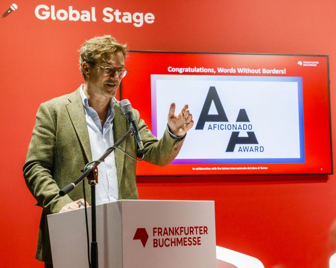 Aficionado Award 2026, Words without Borders, Frankfurter Buchmesse 2026