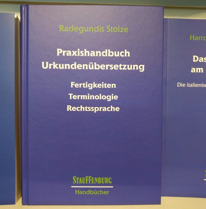 Praxishandbuch Urkundenübersetzung