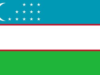 Flagge Usbekistan