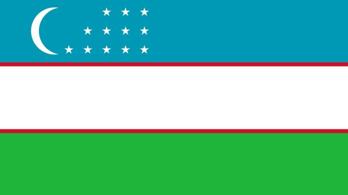 Flagge Usbekistan