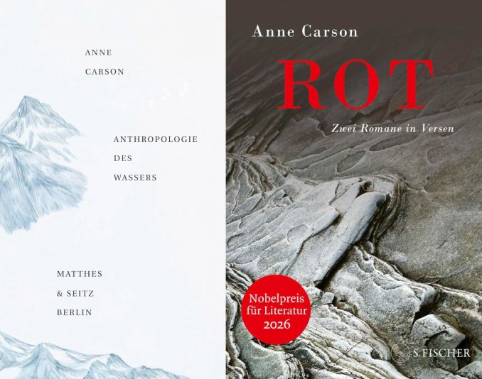 Anne Carson, Wasser, Rot