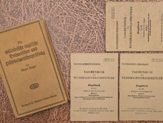 Taschenbücher für Wehrmachtssprachmittler, englische Dolmetscherprüfung