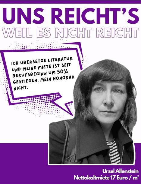 Literaturübersetzer, Instagram, Kampagne "Uns reicht's, weil es nicht reicht"