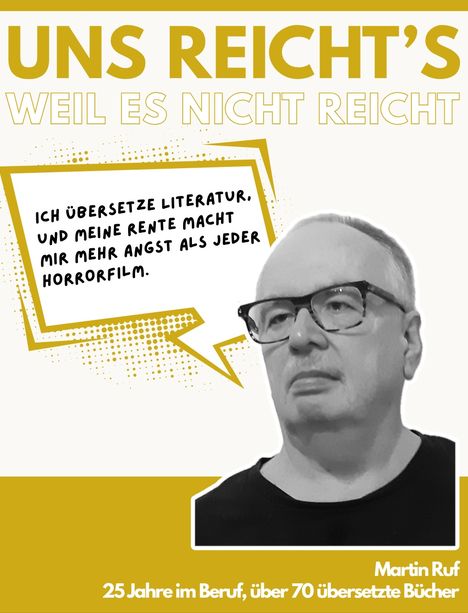 Literaturübersetzer, Instagram, Kampagne "Uns reicht's, weil es nicht reicht"